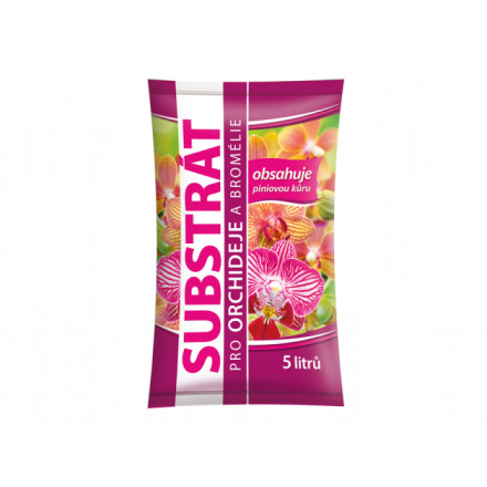 Substrát FORESTINA STANDARD pro orchideje+bromélie kůrový 5l Substrát FORESTINA STANDARD pro orchideje+bromélie kůrový 5l
