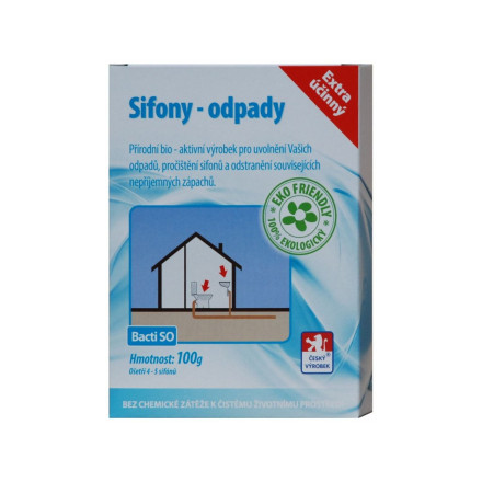 Bacti SO - Bakterie do sifonů 100 g