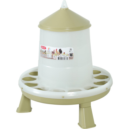 Krmítko pro drůbež SILO stojící 2kg zelená Zolux Krmítko pro drůbež SILO stojící 2kg zelená Zolux