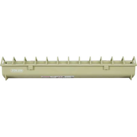 Krmítko pro drůbež žlabové 40cm zelená Zolux Krmítko pro drůbež žlabové 40cm zelená Zolux