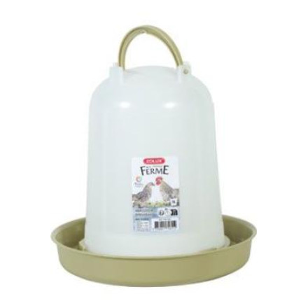 Žlab pitný pro drůbež 3l zelená Zolux Žlab pitný pro drůbež 3l zelená Zolux