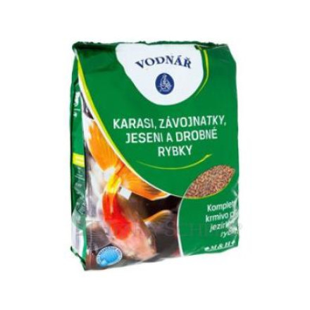 Krmivo pro ryby KARASI, ZÁVOJ,JESENI a malé rybky 0,5kg Krmivo pro ryby KARASI, ZÁVOJ,JESENI a malé rybky 0,5kg