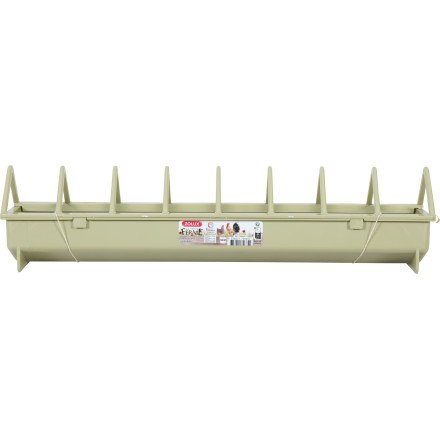 Krmítko pro drůbež žlabové 50cm zelená Zolux Krmítko pro drůbež žlabové 50cm zelená Zolux