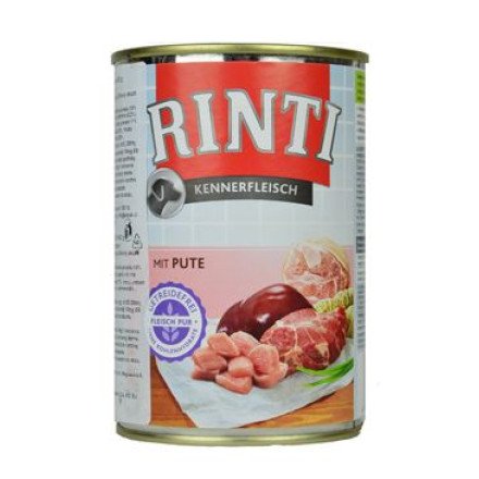 Rinti Dog Kennerfleisch konzerva krůta 400g Rinti Dog Kennerfleisch konzerva krůta 400g
