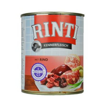 Rinti Dog Kennerfleisch konzerva hovězí 800g Rinti Dog Kennerfleisch konzerva hovězí 800g