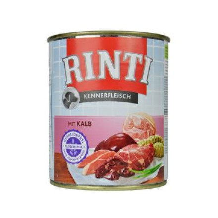 Rinti Dog Kennerfleisch konzerva telecí 800g Rinti Dog Kennerfleisch konzerva telecí 800g