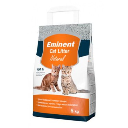 Eminent Podestýlka bez vůně kočka pohlc. pachu 5kg Eminent Podestýlka bez vůně kočka pohlc. pachu 5kg