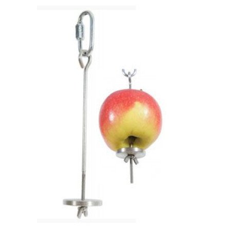Držák na ovoce do klece kovový L 22cm Zolux Držák na ovoce do klece kovový L 22cm Zolux