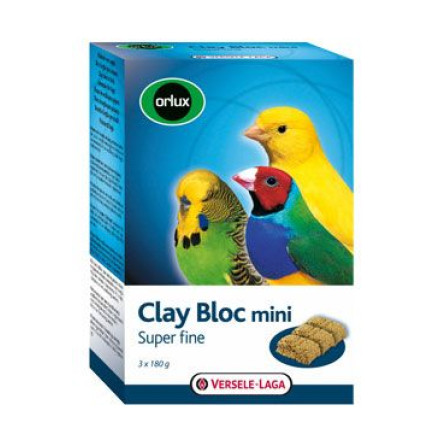 VL Orlux Clay Block Mini pro ptáky 540g VL Orlux Clay Block Mini pro ptáky 540g
