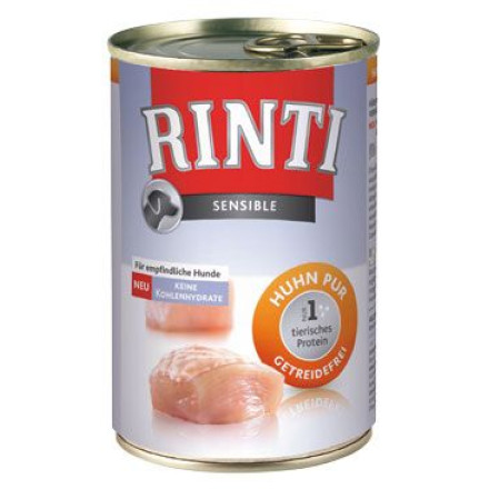 Rinti Dog Sensible PUR konzerva kuře 400g Rinti Dog Sensible PUR konzerva kuře 400g