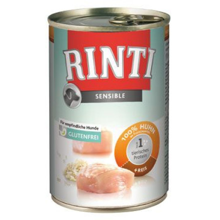 Rinti Dog Sensible konzerva kuře+rýže 400g Rinti Dog Sensible konzerva kuře+rýže 400g
