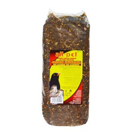 Krmivo pro Ptáky OLANDESE pro měkkožravé s hmyzem 1kg
