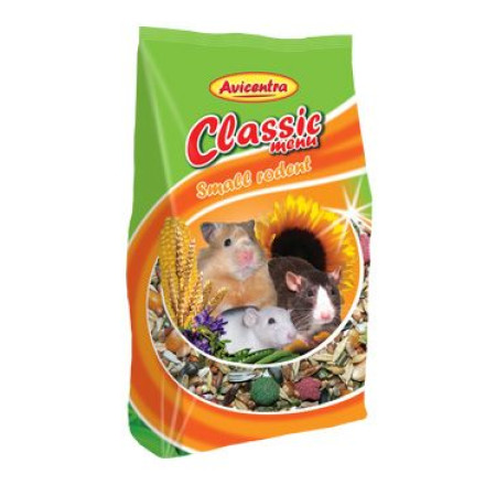 Avicentra Classic menu malý hlodavec 1kg Avicentra Classic menu malý hlodavec 1kg