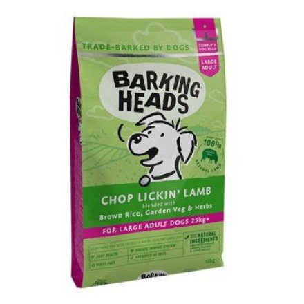 BARKING HEADS Chop Lickin’ Lamb (Large Breed) 12kg