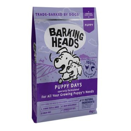 BARKING HEADS Puppy Days NEW 6kg