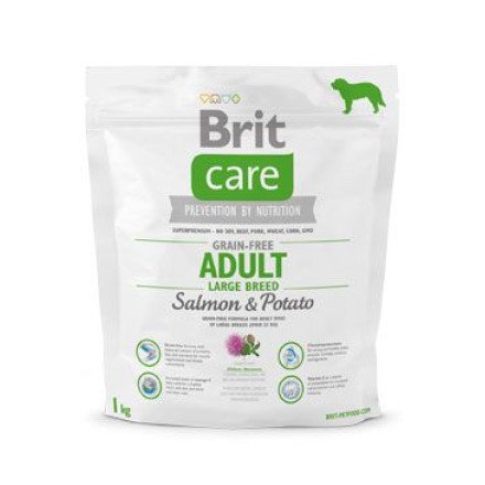 Brit Care Dog Grain-free Adult LB Salmon & Potato 1kg