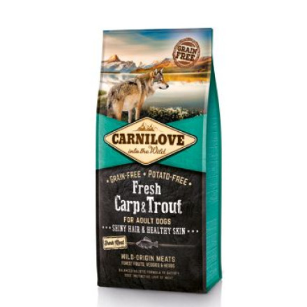 Carnilove Dog Fresh Carp & Trout for Adult 12kg Carnilove Dog Fresh Carp & Trout for Adult 12kg