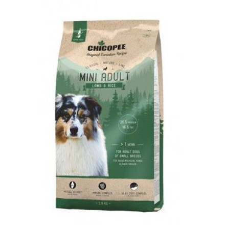 Chicopee Classic Nature Mini Adult Lamb-Rice 15kg