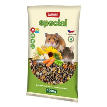 Darwin`s drobný hlodavec special 1kg Darwin`s drobný hlodavec special 1kg