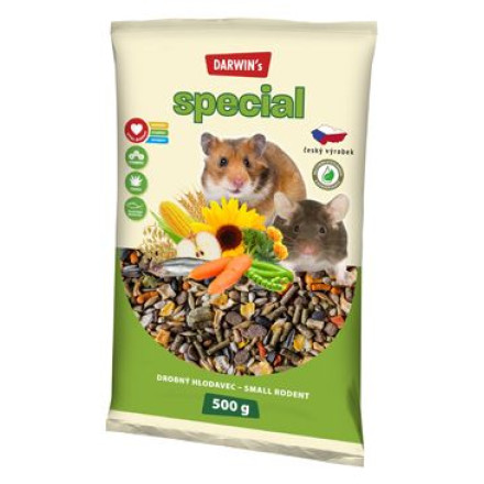 Darwin`s drobný hlodavec special 500g
