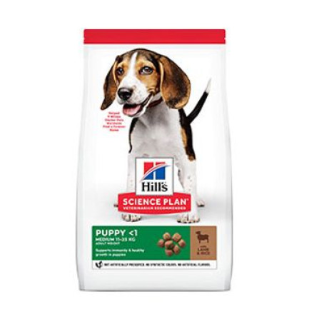 Hill`s Can.Dry SP Puppy Medium Lamb&Rice 14kg