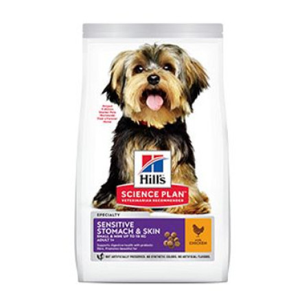 Hill`s Can.Dry SP Sensitive Adult Small Chicken 1,5kg