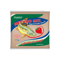 Method mix pro ryby jahoda - konopí 2kg Method mix pro ryby jahoda - konopí 2kg