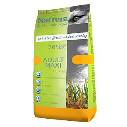 Nativia Dog Adult Maxi 15kg Nativia Dog Adult Maxi 15kg