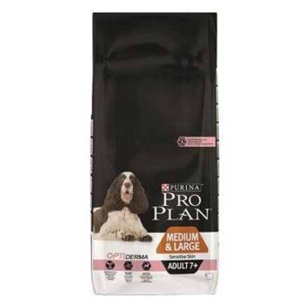 ProPlan Dog Adult 7+ Medium&Large Optiderma 14kg