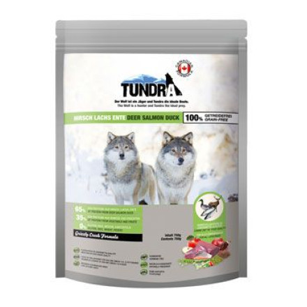 Tundra Dog Deer, Duck, Salmon Grizzly 750g Tundra Dog Deer, Duck, Salmon Grizzly 750g