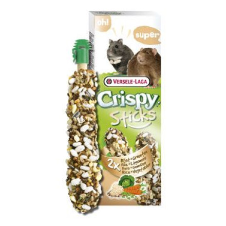 VL Crispy Sticks pro křečky/potkan Rýže/zelenina 110g VL Crispy Sticks pro křečky/potkan Rýže/zelenina 110g