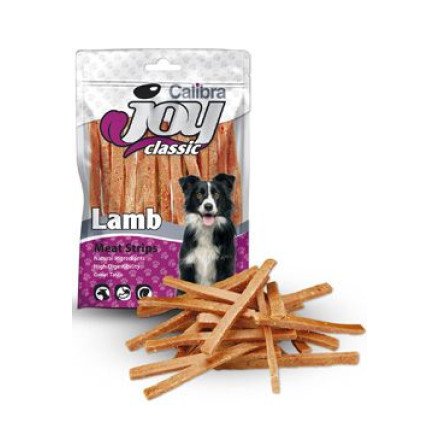 Calibra Joy Dog Classic Lamb Strips 80g NEW Calibra Joy Dog Classic Lamb Strips 80g NEW