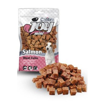 Calibra Joy Dog Mini Salmon Cube 70g NEW Calibra Joy Dog Mini Salmon Cube 70g NEW