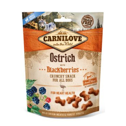 Carnilove Dog Crunchy Snack Ostrich&Blackberries 200g Carnilove Dog Crunchy Snack Ostrich&Blackberries 200g