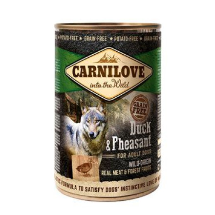 Carnilove Wild konz Meat Duck & Pheasant 400g Carnilove Wild konz Meat Duck & Pheasant 400g