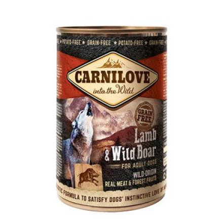 Carnilove Wild konz Meat Lamb & Wild Boar 400g Carnilove Wild konz Meat Lamb & Wild Boar 400g