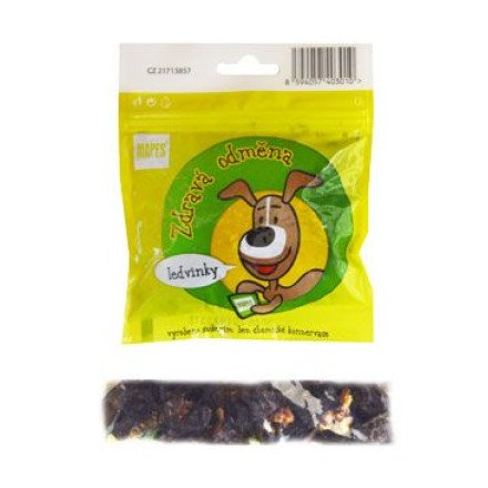 Pochoutka sušená MAPES Zdravá odměna ledvinky 60g Pochoutka sušená MAPES Zdravá odměna ledvinky 60g