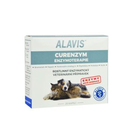 Alavis Enzymoterapie-Curenzym pro psy a kočky 20cps Alavis Enzymoterapie-Curenzym pro psy a kočky 20cps