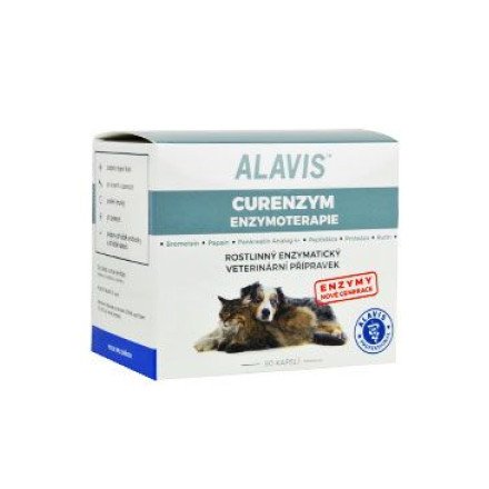 Alavis Enzymoterapie-Curenzym pro psy a kočky 80cps Alavis Enzymoterapie-Curenzym pro psy a kočky 80cps