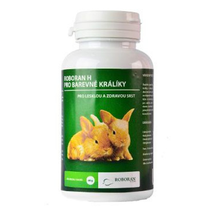 Roboran H pro králíky Barevné plv 60g Roboran H pro králíky Barevné plv 60g