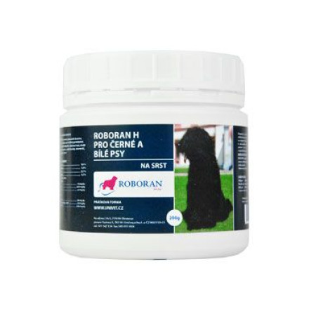 Roboran H pro psy Černé a Bílé plv 200g