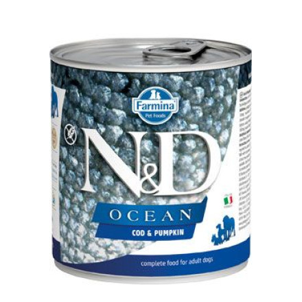 N&D DOG OCEAN Adult Codfish & Pumpkin 285g N&D DOG OCEAN Adult Codfish & Pumpkin 285g