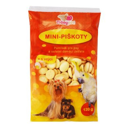 Piškoty TOBBY pro psy MINI 120g Piškoty TOBBY pro psy MINI 120g